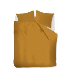 At Home By Beddinghouse Dekbedovertrek Easy - Oker - 240x200/220 Cm