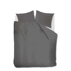 At Home By Beddinghouse Dekbedovertrek Easy - Grijs - 200x200/220 Cm
