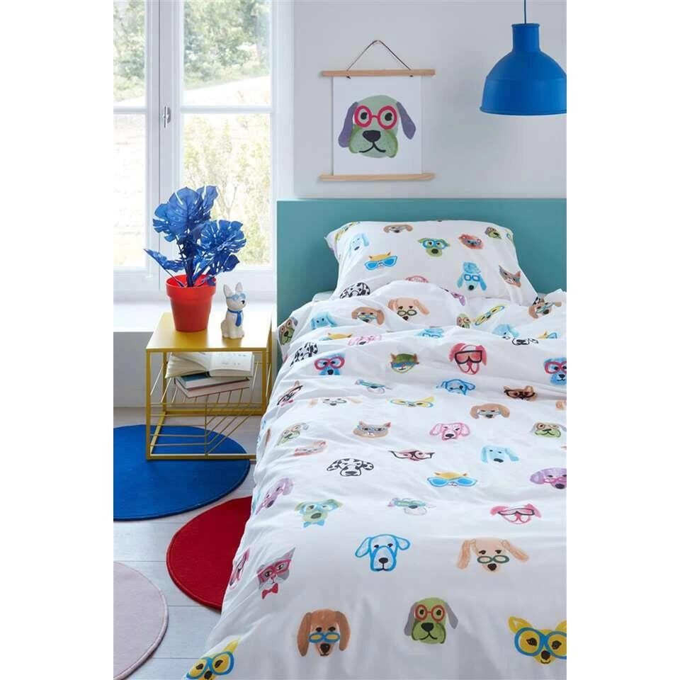 Ambiante Dekbedovertrek In Your Face - Multikleur - 140x200/220 Cm 3 Ambiante Dekbedovertrek In Your Face - Multikleur - 140x200/220 Cm - Afbeelding 3