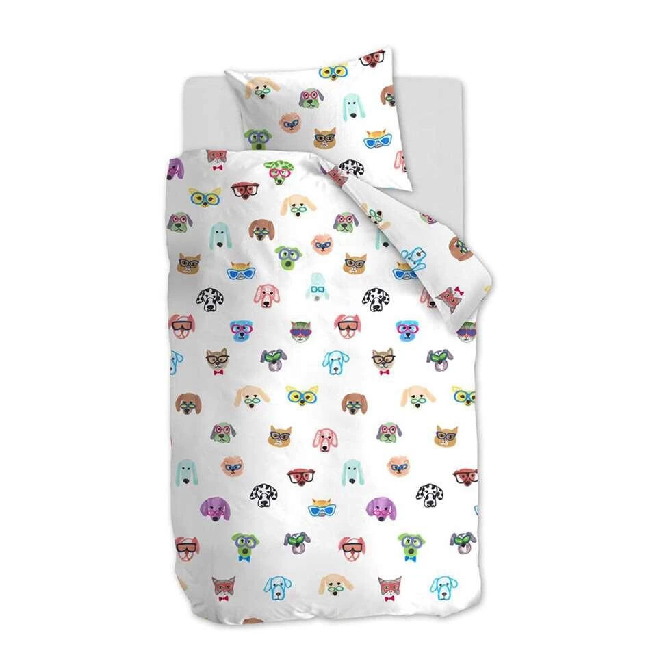 Ambiante Dekbedovertrek In Your Face - Multikleur - 140x200/220 Cm 1 Ambiante Dekbedovertrek In Your Face - Multikleur - 140x200/220 Cm