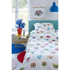 Ambiante Dekbedovertrek In Your Face - Multikleur - 260x200/220 Cm 6 Ambiante Dekbedovertrek In Your Face - Multikleur - 260x200/220 Cm -Bedbekleding schommelt. 81027859 0100