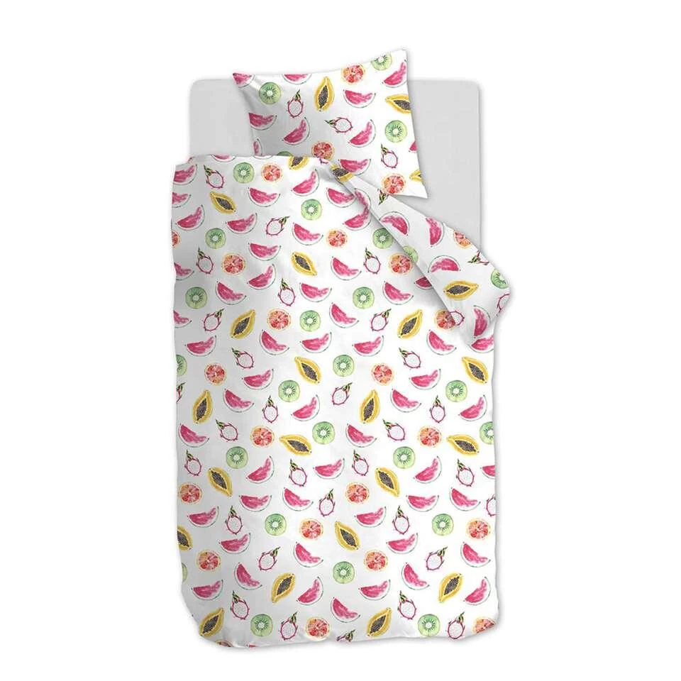 Ambiante Dekbedovertrek Tutti Frutti - Multikleur - 140x200/220 Cm 1 Ambiante Dekbedovertrek Tutti Frutti - Multikleur - 140x200/220 Cm