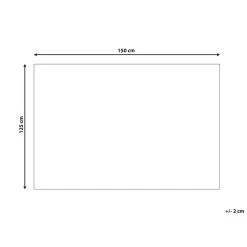 Beliani Plaid NAMDU - Beige Polyester -Bedbekleding schommelt. 8740beddea1942878f1fdc43015967b9