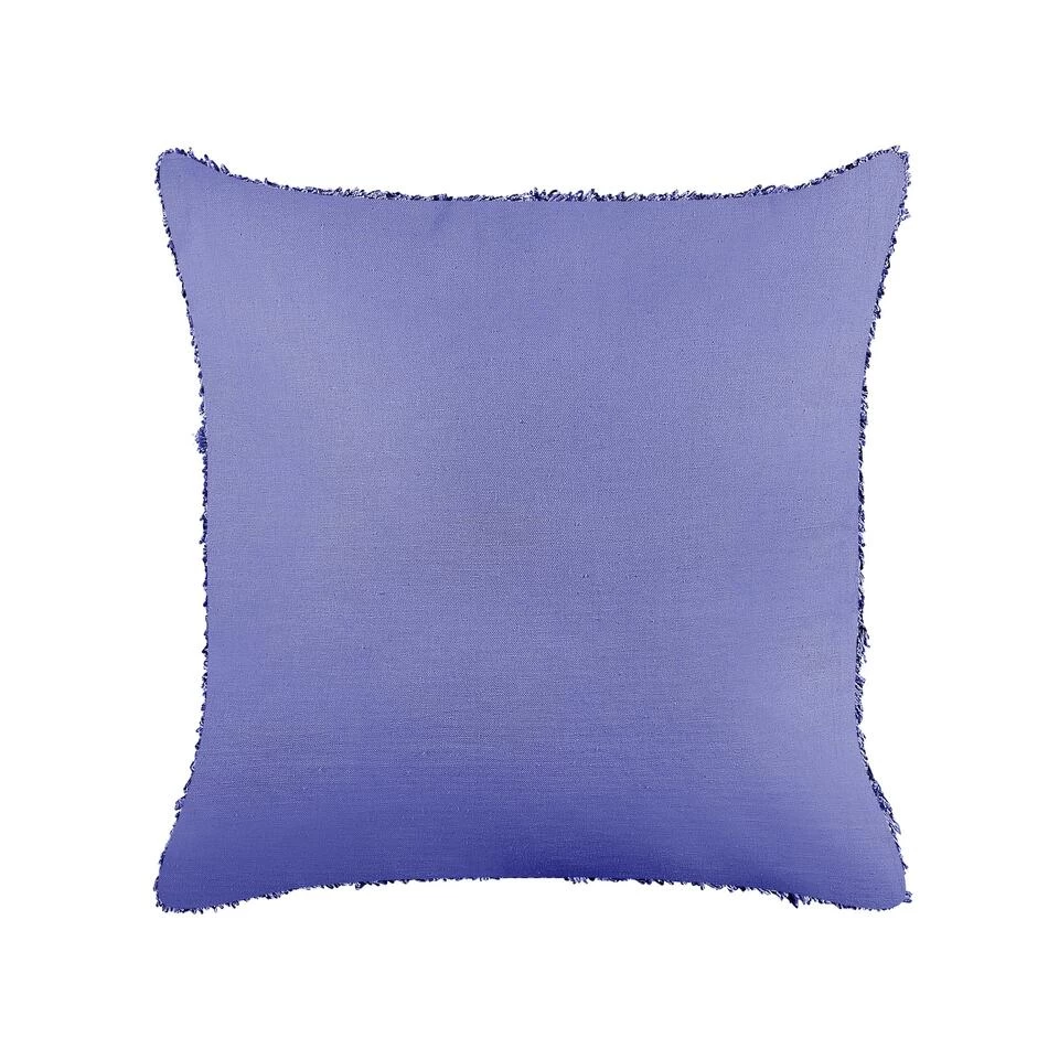 Beliani Sierkussen RHOEO - Paars Katoen 4 Beliani Sierkussen RHOEO - Paars Katoen - Afbeelding 4