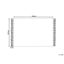 Beliani Plaid KHARI - Blauw Katoen 6 Beliani Plaid KHARI - Blauw Katoen -Bedbekleding schommelt. 9919fb1a0a284614820c7ec7f5f106ca 2