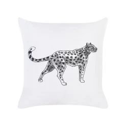 Beliani Sierkussen MARULA - Wit Katoen 7 Beliani Sierkussen MARULA - Wit Katoen -Bedbekleding schommelt. af8d30389efd4406885121a2261954d5