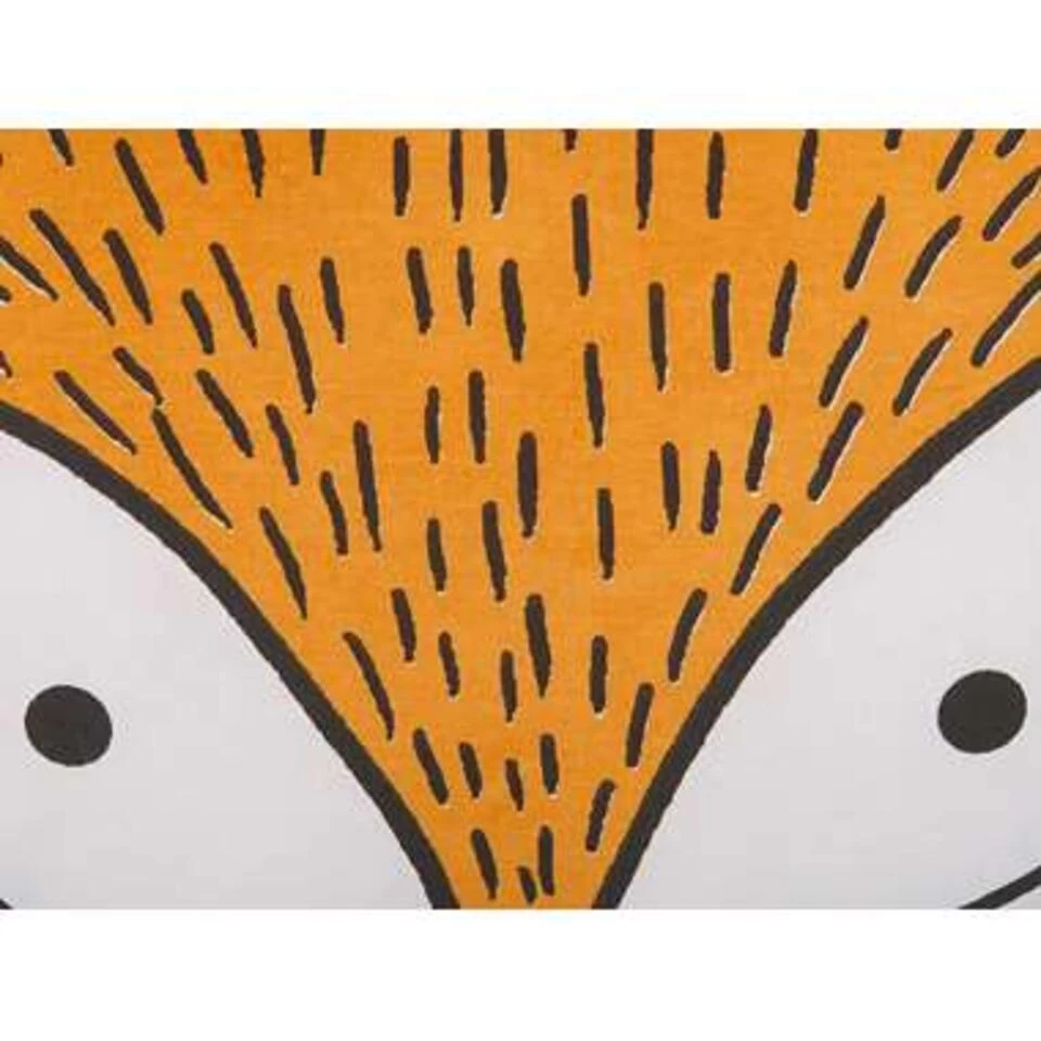 Beliani Sierkussen VADODARA - Oranje Katoen 3 Beliani Sierkussen VADODARA - Oranje Katoen - Afbeelding 3