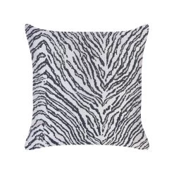 Beliani Sierkussen MANETTI - Zwart Polyester 7 Beliani Sierkussen MANETTI - Zwart Polyester -Bedbekleding schommelt. d883e604283d409bab90b948d3ecbb70