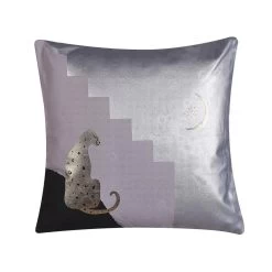 Beliani Sierkussen DIGITALIS - Grijs Katoen -Bedbekleding schommelt. dedd2be3c80d442892618ec81db1e934