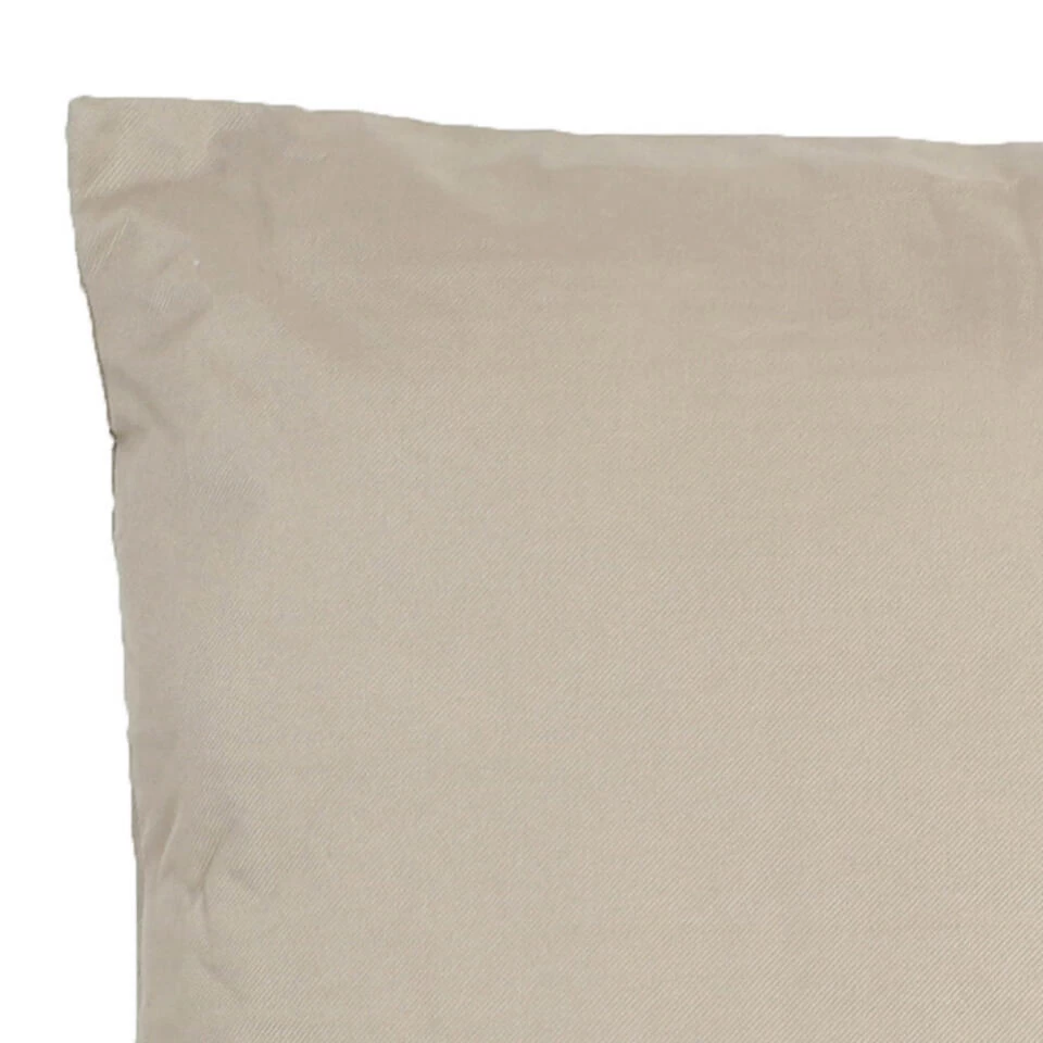 Anna's Collection Buitenkussen - Taupe - 60 X 60 Cm 2 Anna's Collection Buitenkussen - Taupe - 60 X 60 Cm - Afbeelding 2