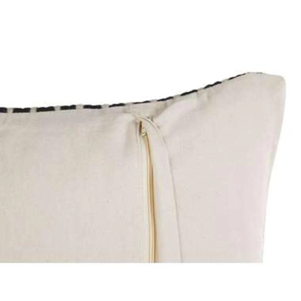 Beliani Sierkussen SOFCA - Beige Katoen 2 Beliani Sierkussen SOFCA - Beige Katoen - Afbeelding 2