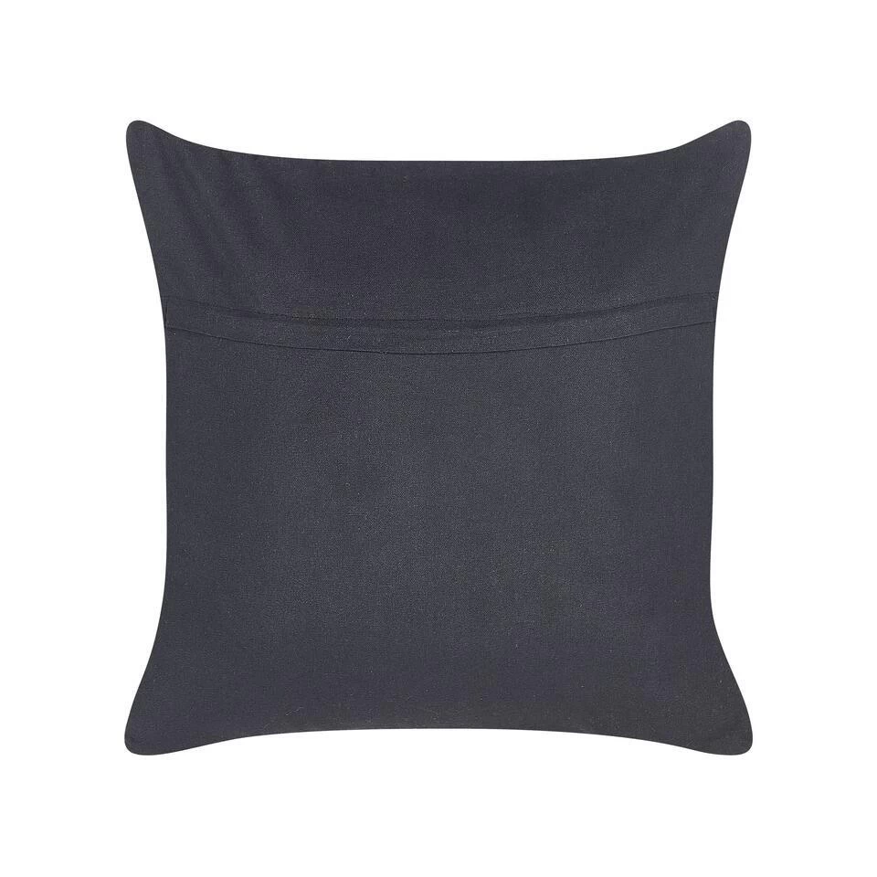 Beliani Sierkussen BERGENIA - Natuurlijk Jute, Katoen 4 Beliani Sierkussen BERGENIA - Natuurlijk Jute, Katoen - Afbeelding 4