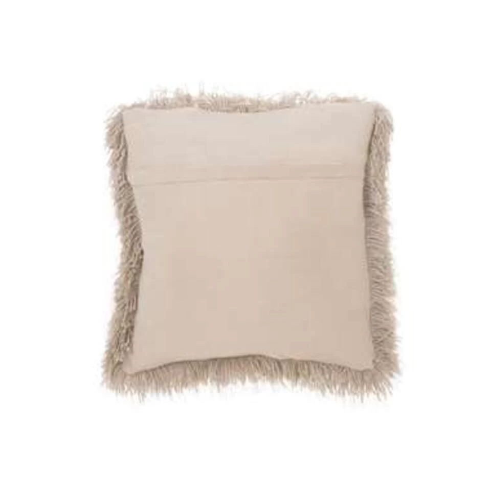 Beliani Sierkussen CIDE - Beige Polyester 4 Beliani Sierkussen CIDE - Beige Polyester - Afbeelding 4