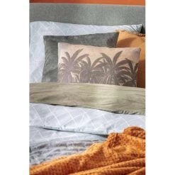 Comfort Dekbedovertrek Valencia - Groen - 140x200/220 Cm -Bedbekleding schommelt. sf 34104384 1010